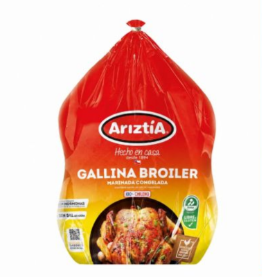 Gallina Entera Ariztia con Menudencias Congelada 3,2 kg aprox