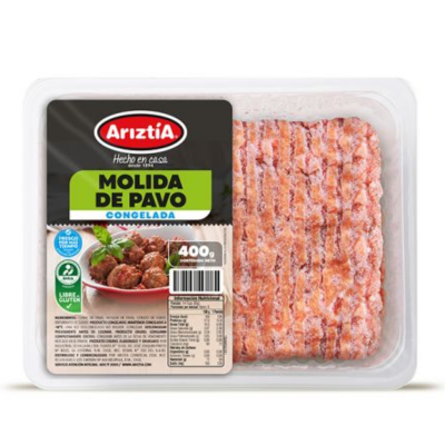 Molida de Pavo Congelada 400 gr