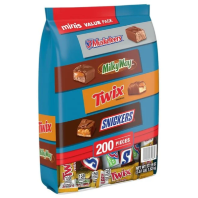 Chocolates Favoritos Mini Surtidos Mars 1,62 kg