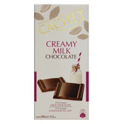 Barra Chocolate Leche 31 Cachet 100 g