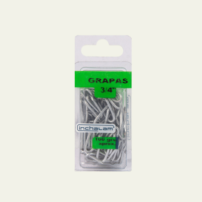 Grapas en Blíster para el hogar 100 gr (aprox.)